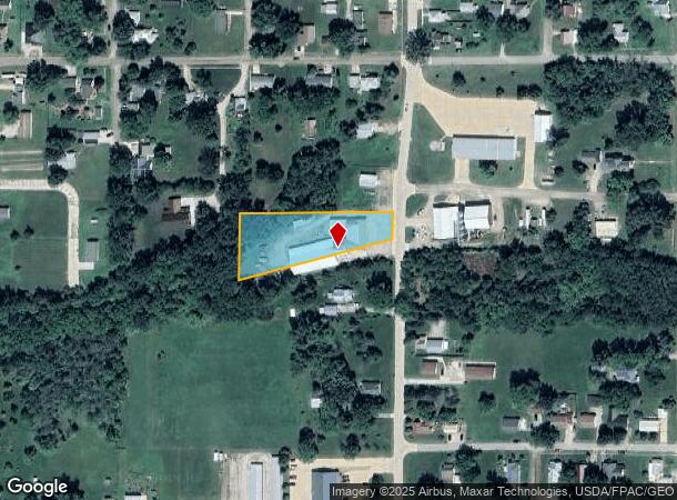 608 S West St, Bloomfield, IA Parcel Map