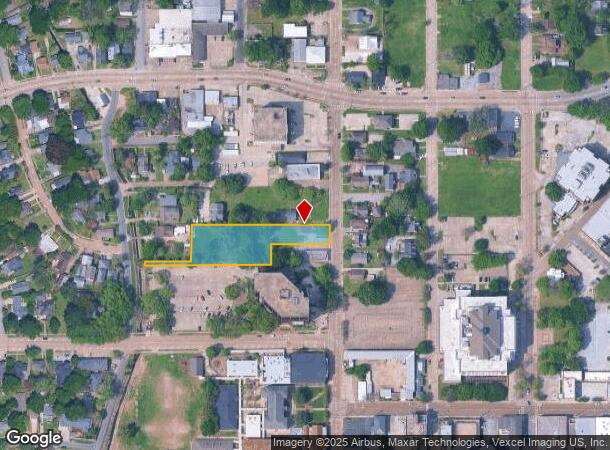  806 Saint John St, Lafayette, LA Parcel Map