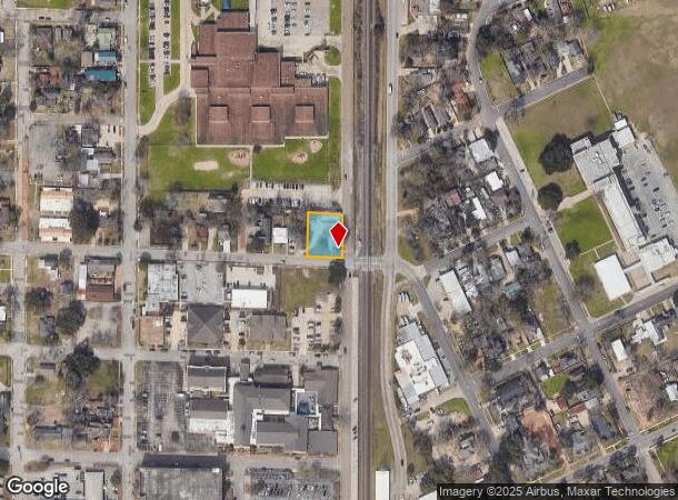 102 W Lewis St, Conroe, TX Parcel Map