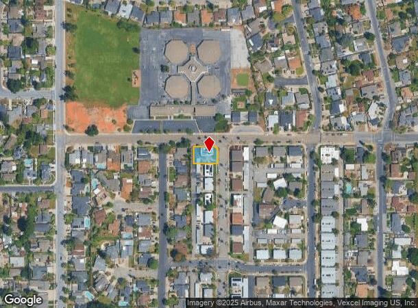  739 Sharmon Palms Ln, Campbell, CA Parcel Map