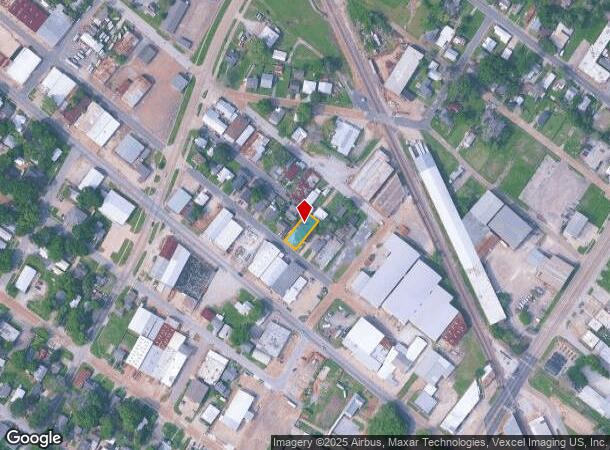  839 E Convent St, Lafayette, LA Parcel Map