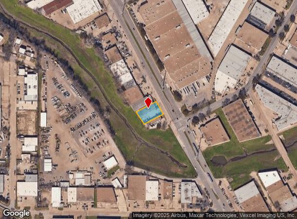 2711 Irving Blvd, Dallas, TX Parcel Map