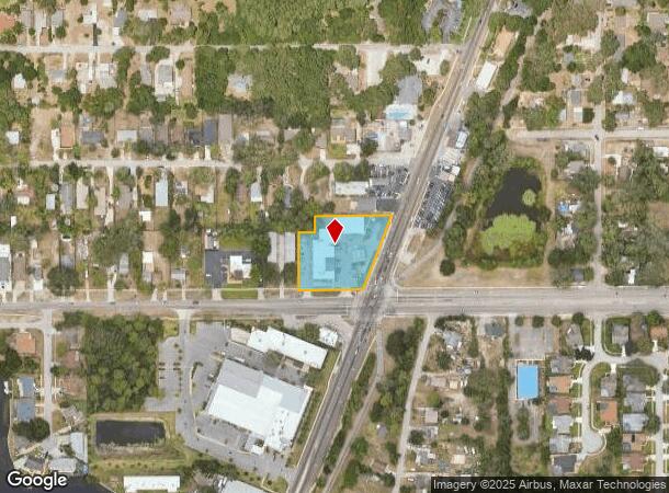  1992 S Pinellas Ave, Tarpon Springs, FL Parcel Map