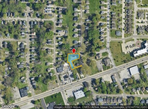  762 Mallison Ave, Akron, OH Parcel Map
