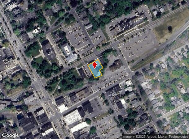25 Ontario St, Canandaigua, NY Parcel Map