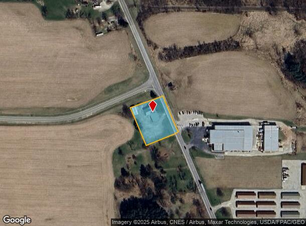  1166 Us Highway 250 N, Ashland, OH Parcel Map