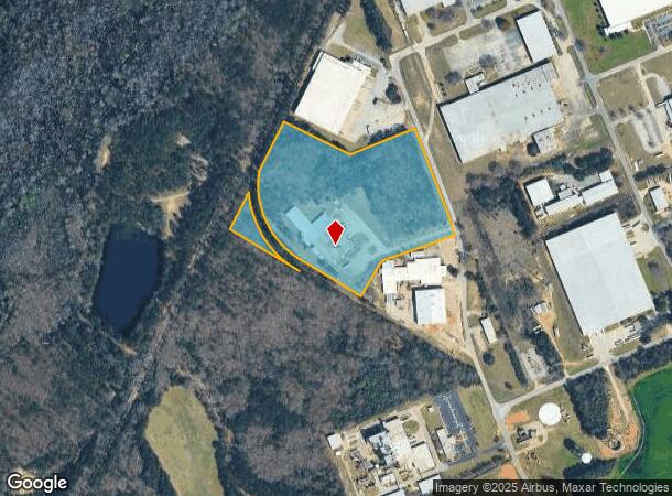 1950 Corporate Way, Sumter, SC Parcel Map