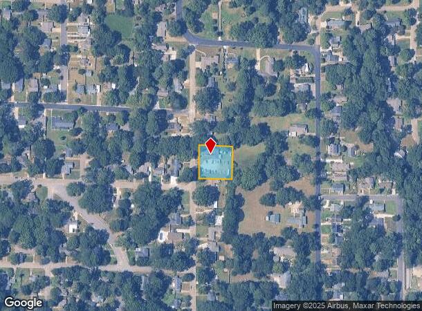 836 Chester Ave, Tupelo, MS Parcel Map