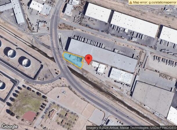  900 Hawkins Blvd, El Paso, TX Parcel Map