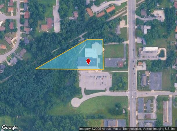  3100 Willowcreek Rd, Portage, IN Parcel Map