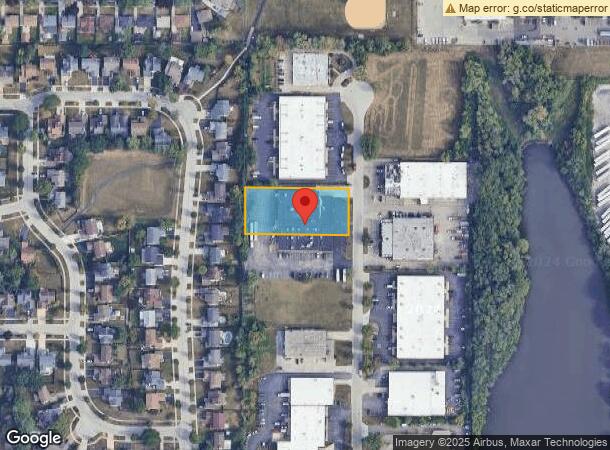  852 Seton Ct, Wheeling, IL Parcel Map