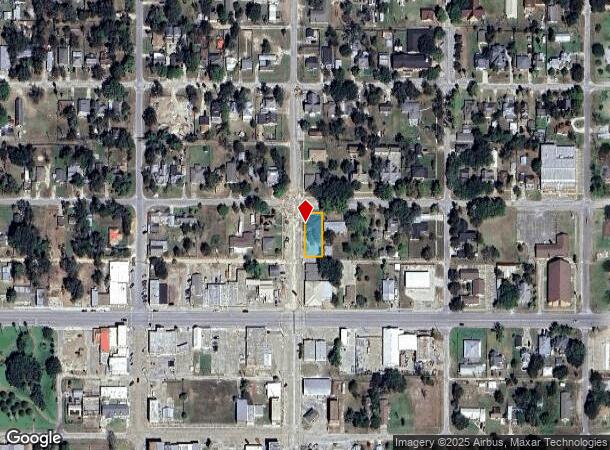  308 4Th St, Palacios, TX Parcel Map