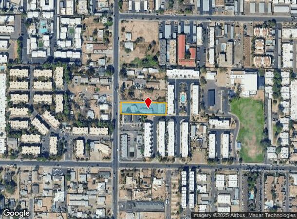  5225 N 17Th Ave, Phoenix, AZ Parcel Map