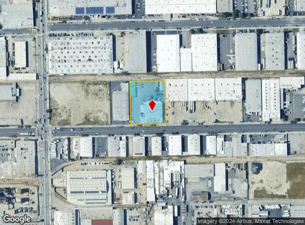  2861 Leonis Blvd, Los Angeles, CA Parcel Map