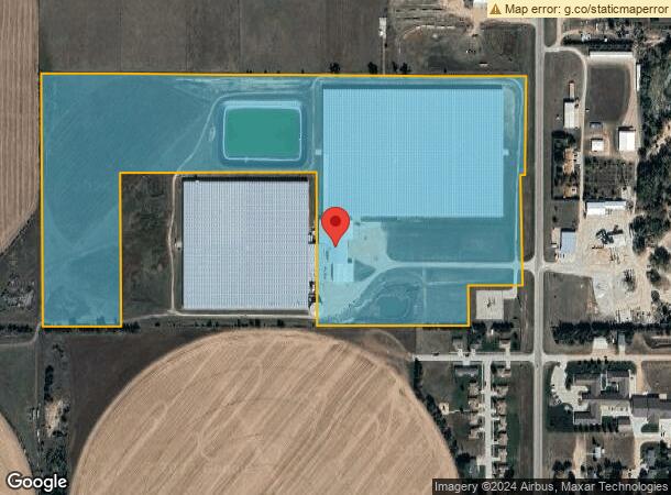  1703 N Harrison St, Oneill, NE Parcel Map