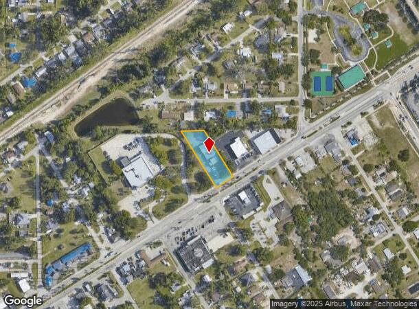 4595 Palm Beach Blvd, Fort Myers, FL Parcel Map