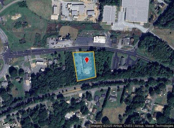  2434 W Webb Ave, Burlington, NC Parcel Map