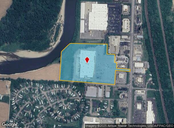 1470 N Bridge St, Chillicothe, OH Parcel Map