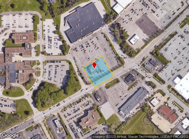 9557 Mentor Ave, Mentor, OH Parcel Map