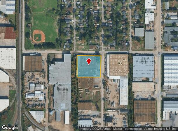  1202 Hahlo St, Houston, TX Parcel Map
