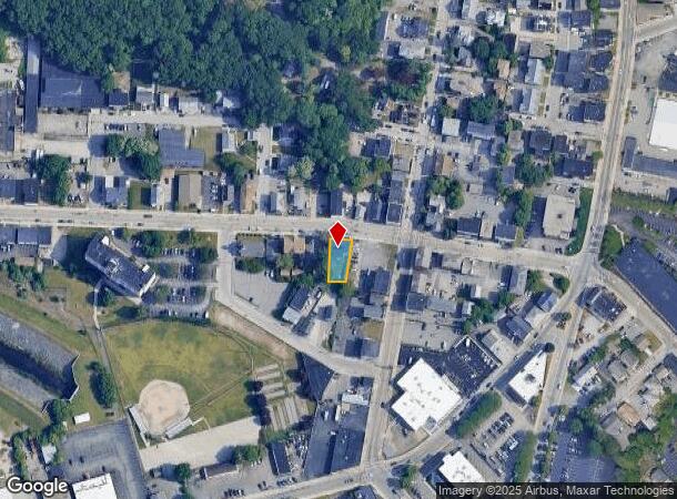  541 E School St, Woonsocket, RI Parcel Map