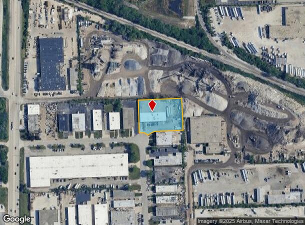 1724 W Armitage Ct, Addison, IL Parcel Map