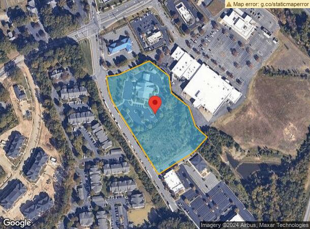  10120 Couloak Dr, Charlotte, NC Parcel Map