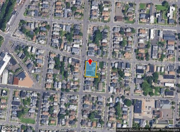  858 Noble Ave, Bridgeport, CT Parcel Map
