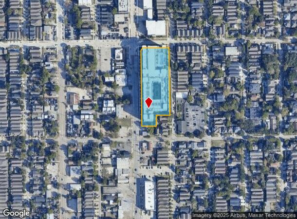  1414 N Shepherd Dr, Houston, TX Parcel Map