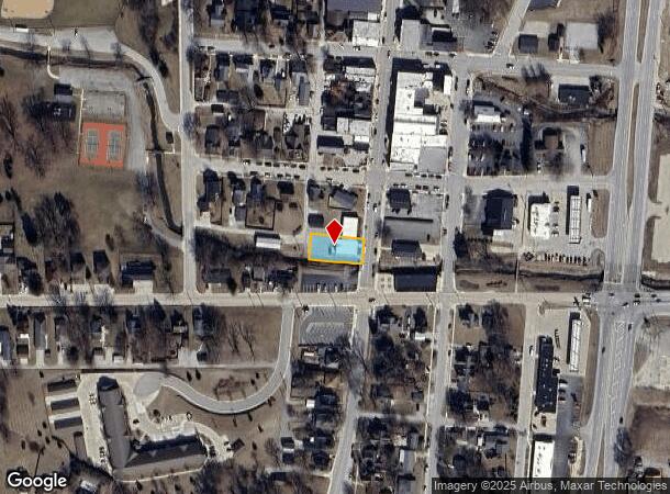 150 S Main St, Roanoke, IN Parcel Map