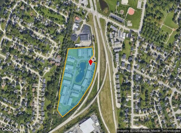 1200 Pershing Rd, De Pere, WI Parcel Map