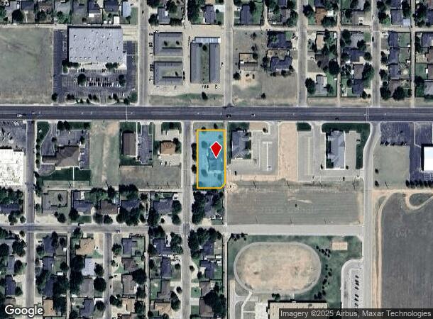 1401 E 1St St, Dumas, TX Parcel Map