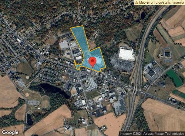  850 E Main St, New Holland, PA Parcel Map