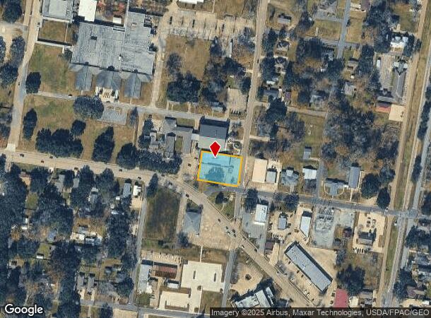 4257 Church St, Zachary, LA Parcel Map