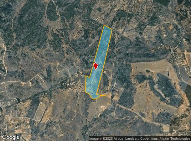  1101 Crider Rd, Marble Falls, TX Parcel Map