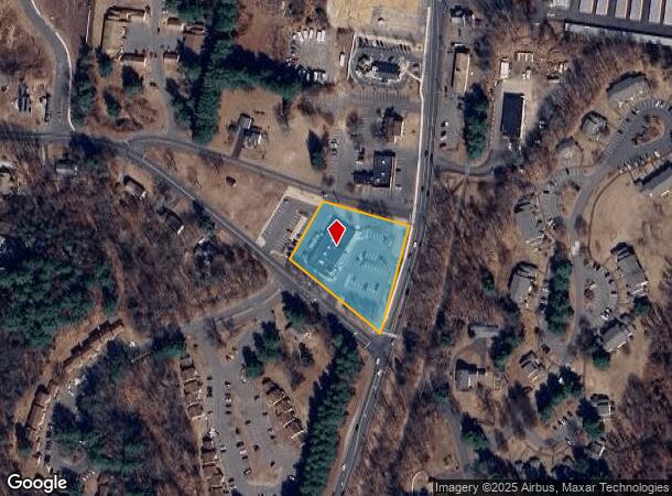 1185 Hopmeadow St, Simsbury, CT Parcel Map