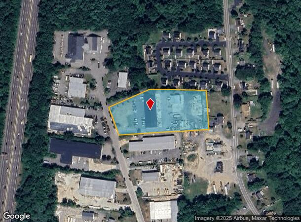 85 1St St, Bridgewater, MA Parcel Map