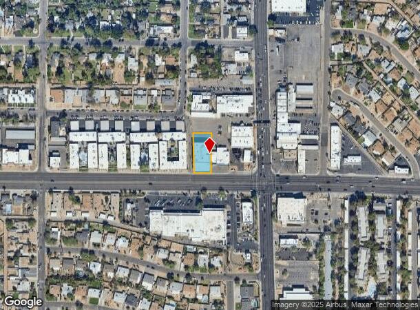  724 W Indian School Rd, Phoenix, AZ Parcel Map