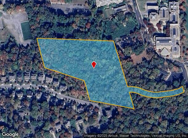 7500 Mowatt Ln, College Park, MD Parcel Map