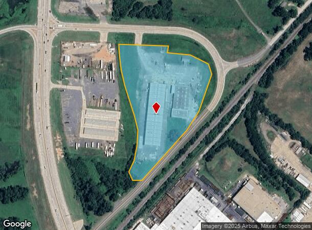 1716 Toledo Cir, Longview, TX Parcel Map