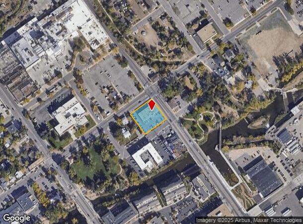  607 10Th St, Golden, CO Parcel Map