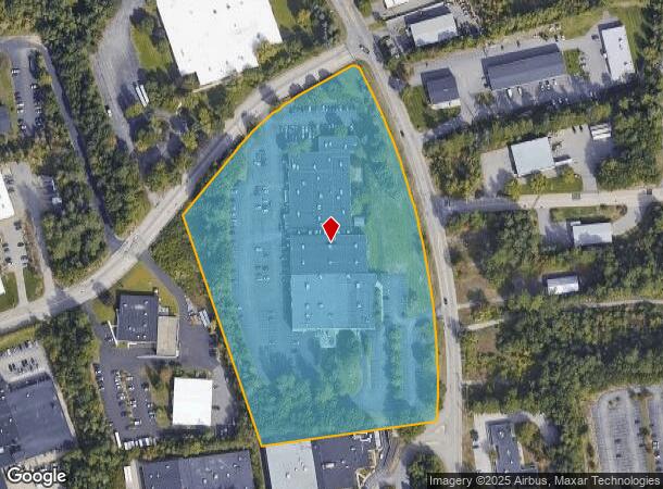  645 Harvey Rd, Manchester, NH Parcel Map