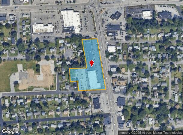  1605 Warwick Ave, Warwick, RI Parcel Map