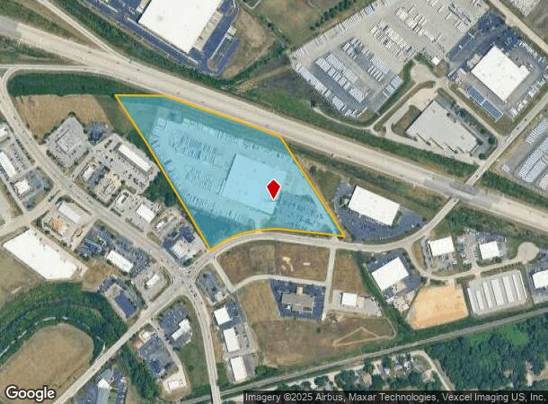 3101 Elm Point Industrial Dr, Saint Charles, MO Parcel Map