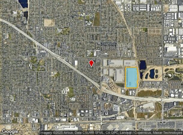  853 Qvc Way, Ontario, CA Parcel Map