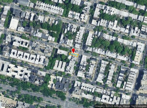  764 Franklin Ave, Brooklyn, NY Parcel Map