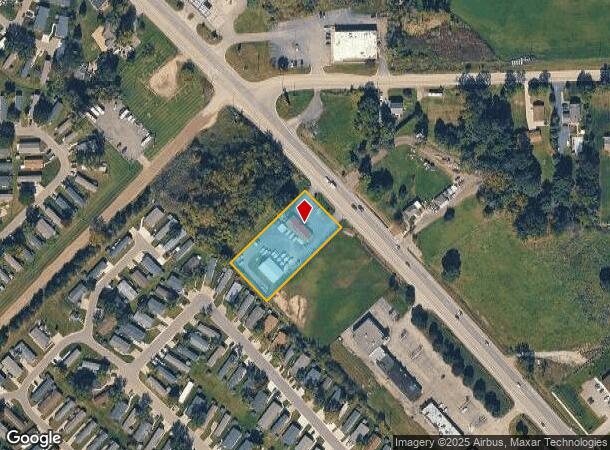  10891 Dixie Hwy, Davisburg, MI Parcel Map