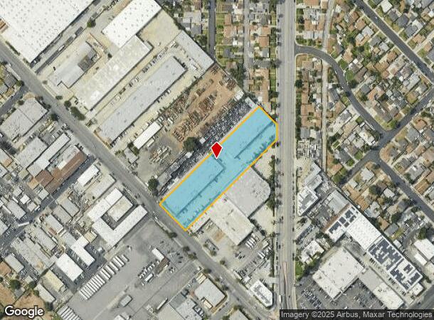  11221 Rush St, South El Monte, CA Parcel Map