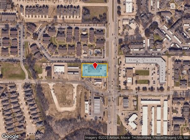  1695 S State Highway 121, Lewisville, TX Parcel Map