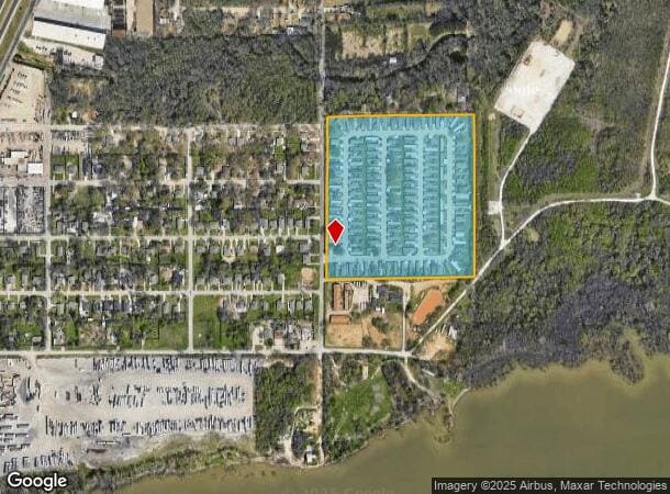 4225 S Cravens Rd, Fort Worth, TX Parcel Map